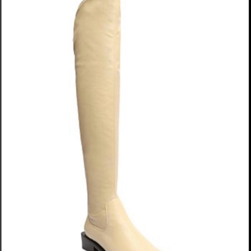 SCHUTZ Beige Over-the-Knee Boots